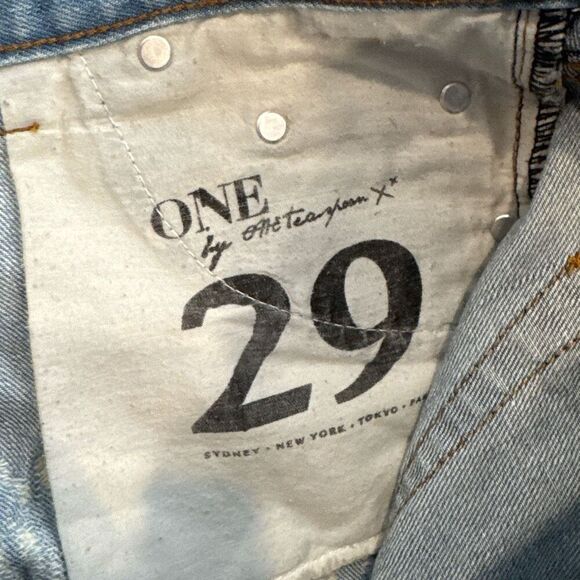 One by one teaspoon trashed free bird jeans size 29 - Picture 4 of 5